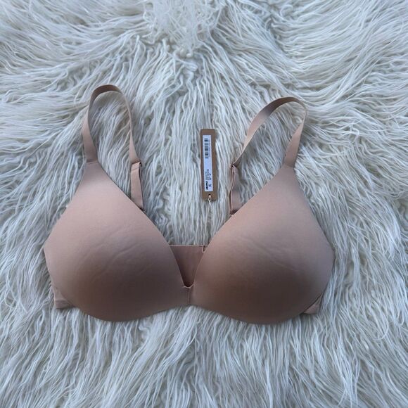 Skims Wireless Super Push up Bra Clay Size 36C - Picture 1 of 8